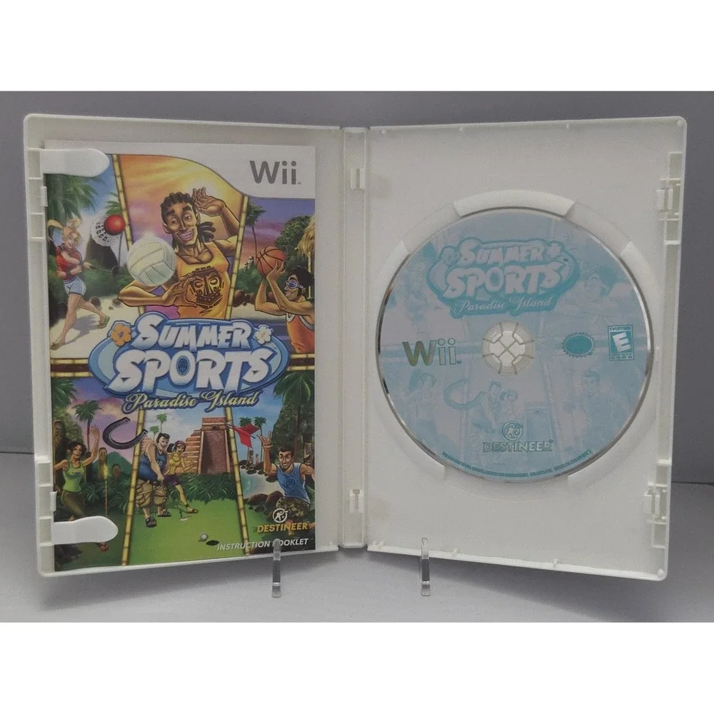 Summer Sports: Paradise Island (Wii) - Tested - CIB Complete